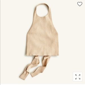 J.Crew Tie Back Sweater Halter Top - NWT